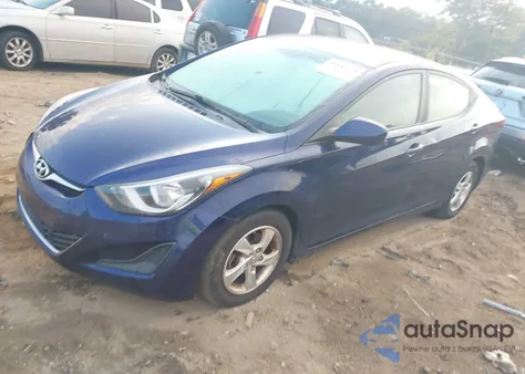 2014 Hyundai Elantra Se/Sport/Limited из США, поврежденный, VIN 5NPDH4AE8EH464546